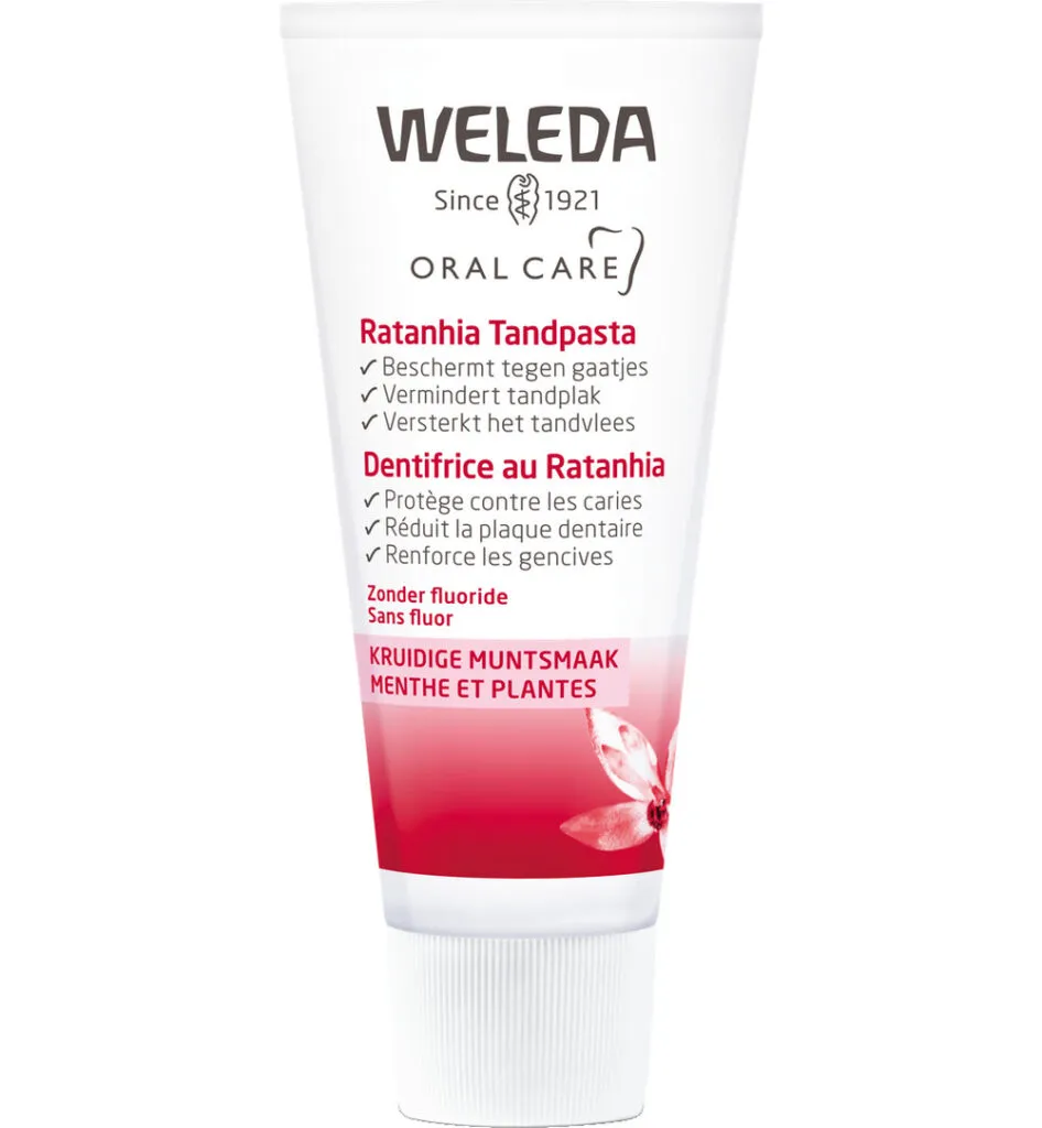 WELEDA Oral care ratanhia tandpasta (75 ml)