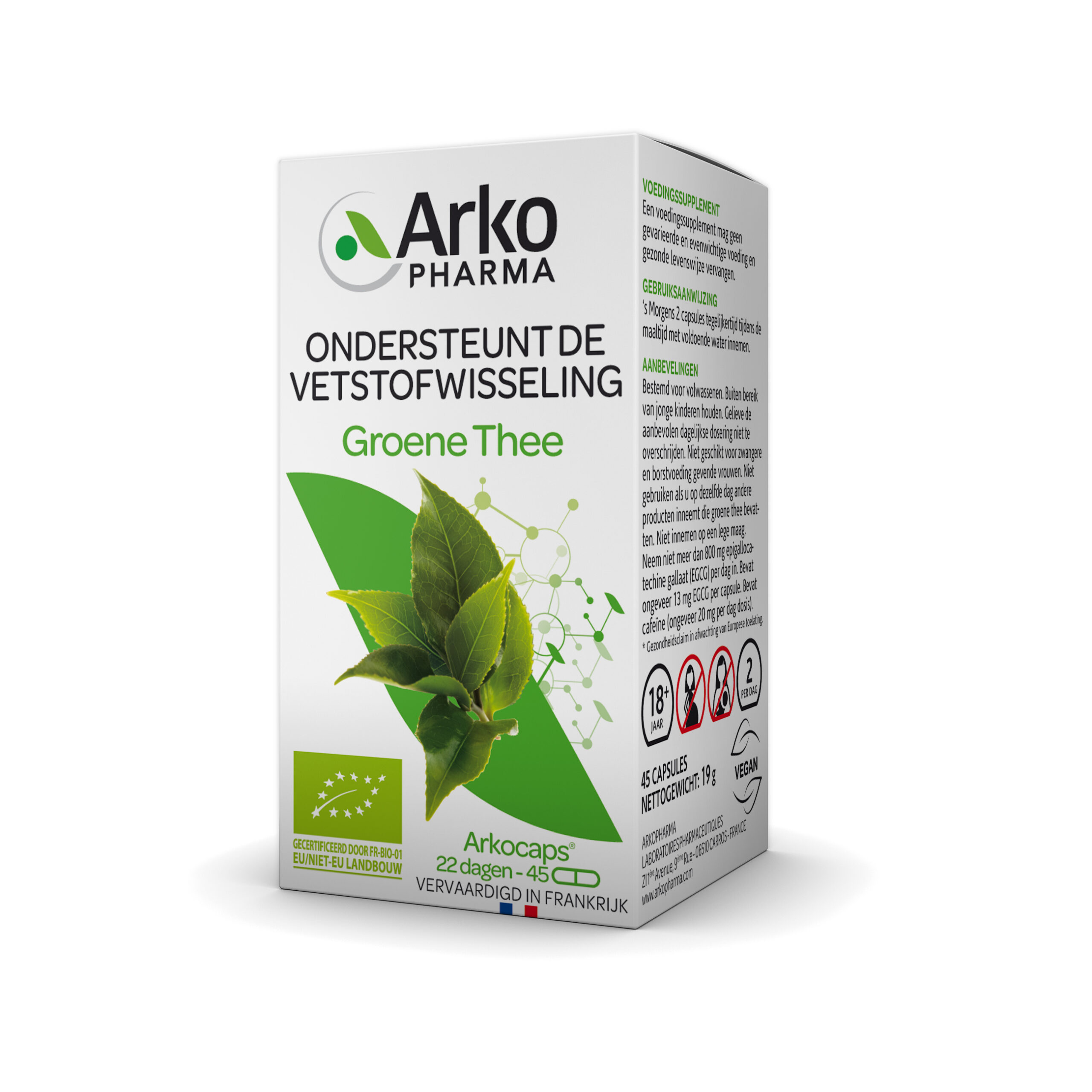 Arkocapsgroene Thee (45 capsules)