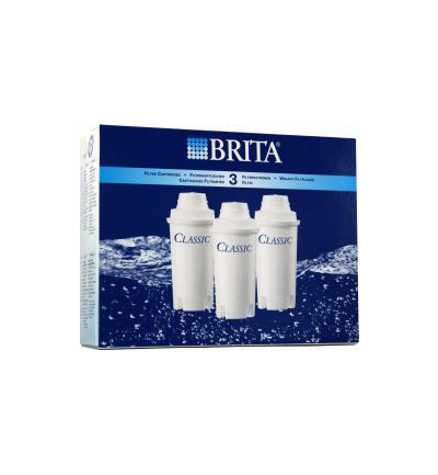 Brita Waterfilterpatroon Classic 3-Pack (1 stuk)