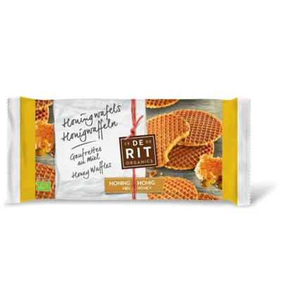 De Rit Honingwafels bio (175 gr)