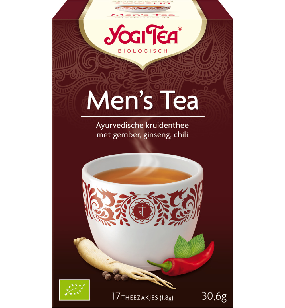 Yogi Tea Men's tea bio (17 stuks)