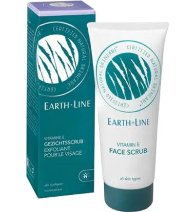 Earth-Line Vitamine E gezichtsscrub (100 ml)