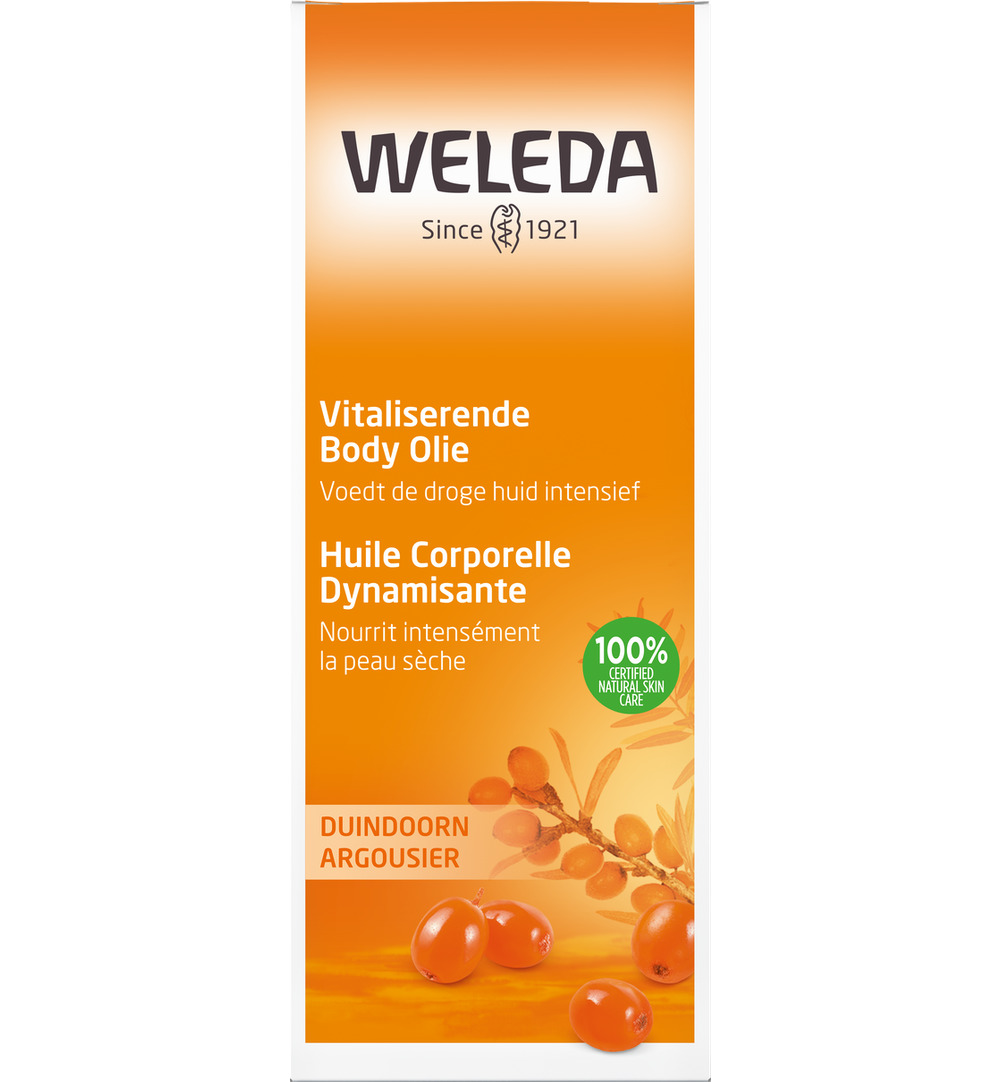 WELEDA Duindoorn vitaliserende body olie (100 ml)