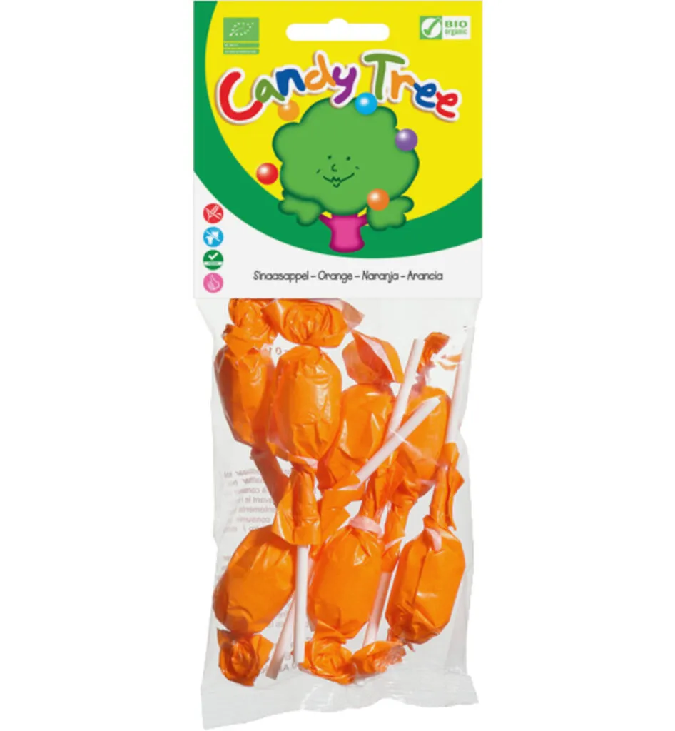 Candy Tree Sinaasappelknotsen bio (7 stuks)