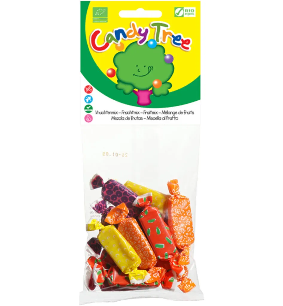 Candy Tree Vruchten toffees mix bio (75 gr)