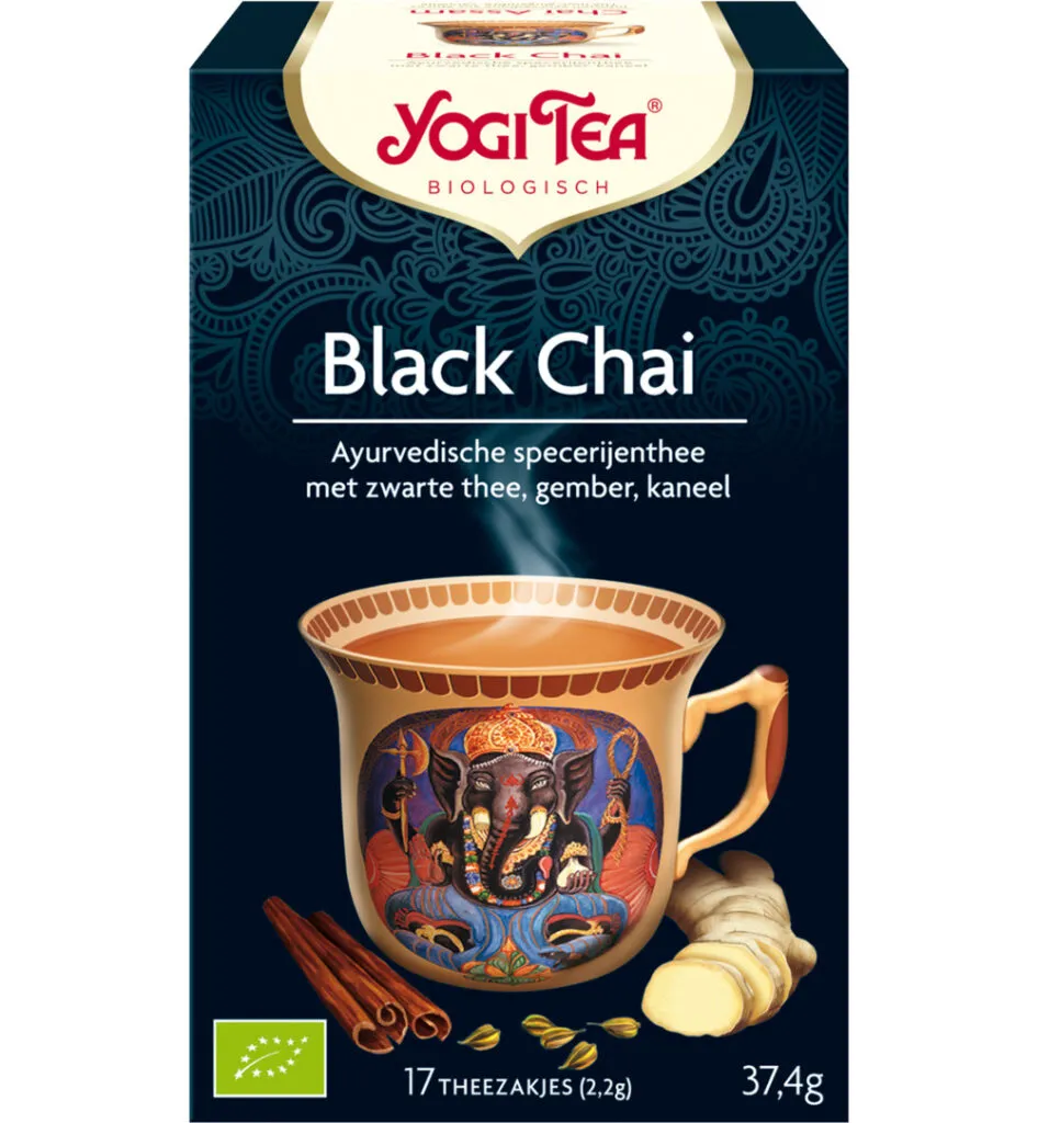 Yogi Tea Black chai bio (17 stuks)