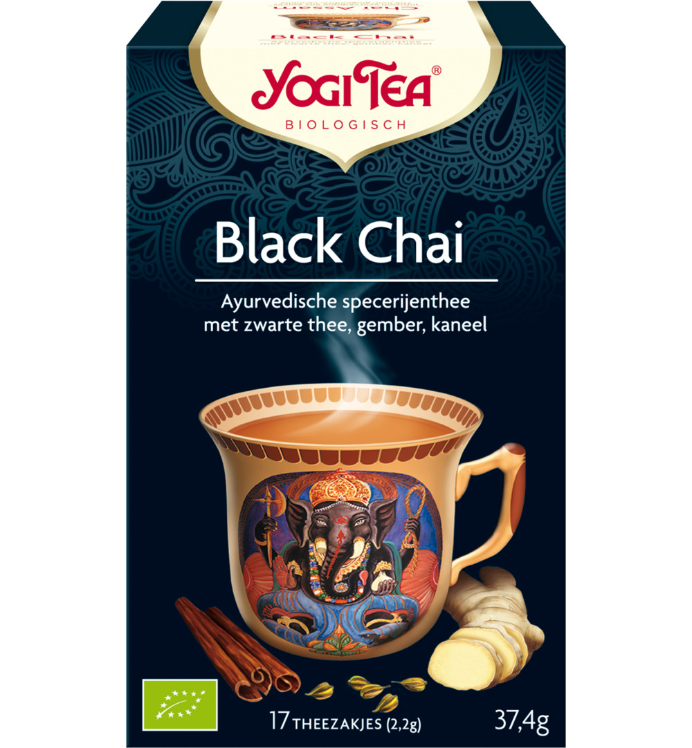 Yogi Tea Black chai bio (17 stuks)