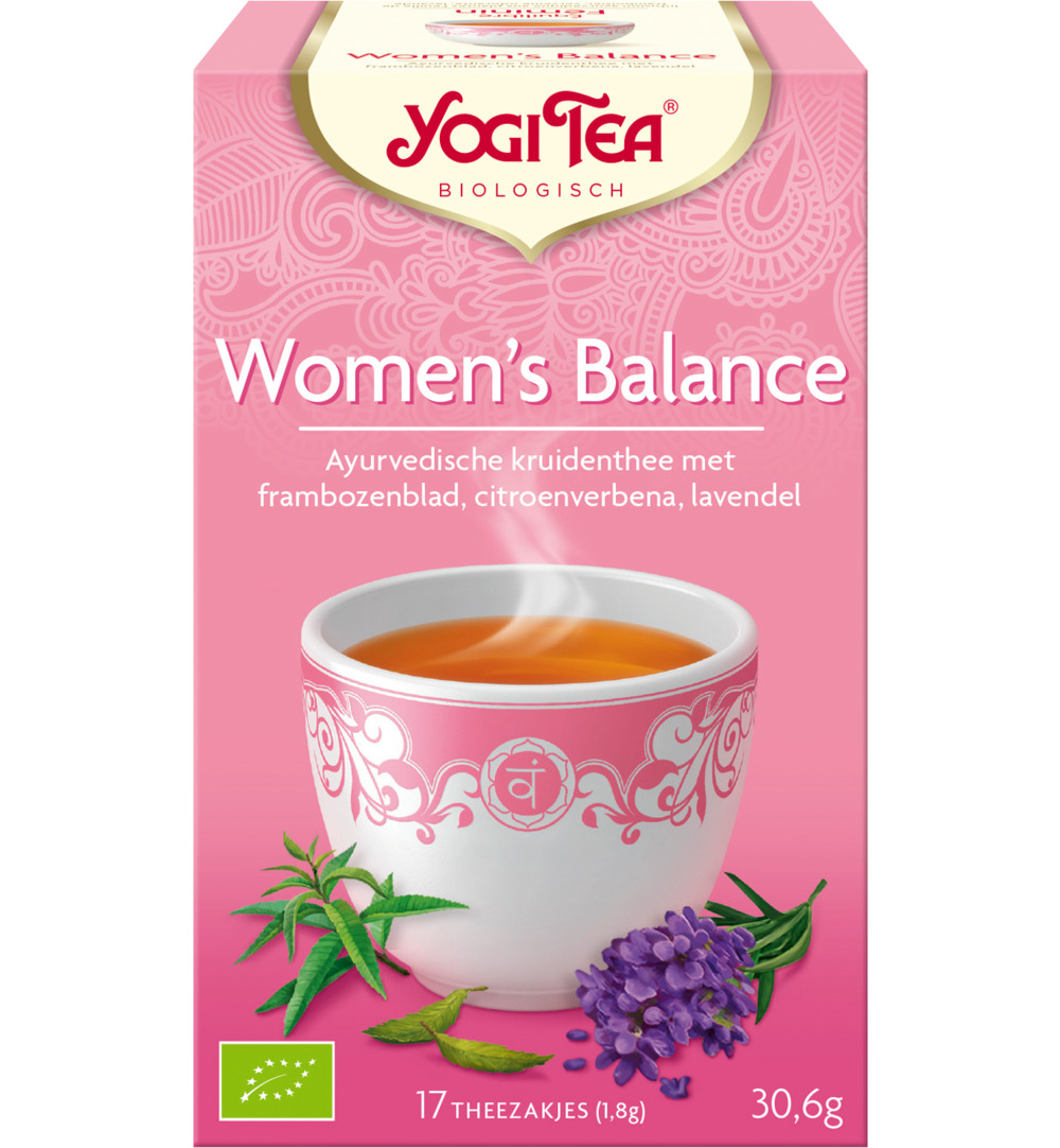 Yogi Tea Women's balance bio (17 stuks)