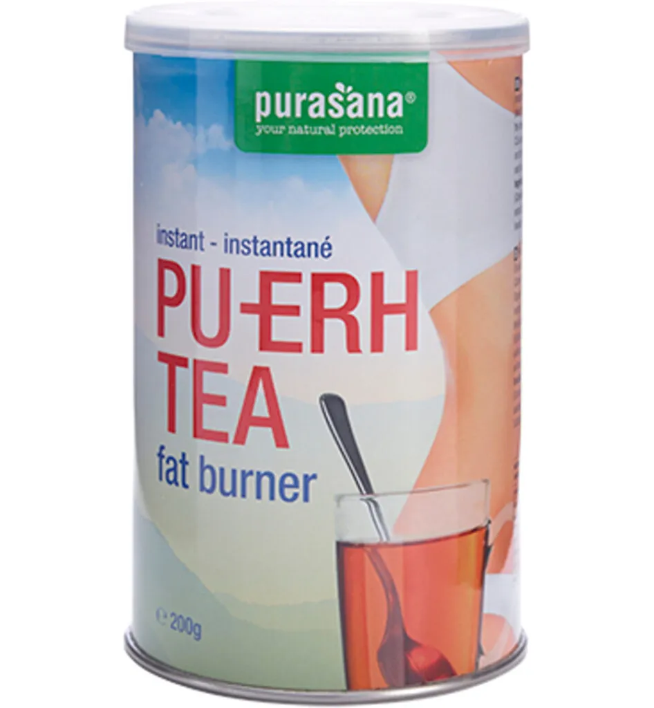 Purasana Pu-Erh Thee Instant/Instantane Vegan (200 gr)