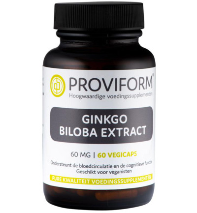 Proviform Ginkgo Biloba 60 Mg (60 vega capsules)