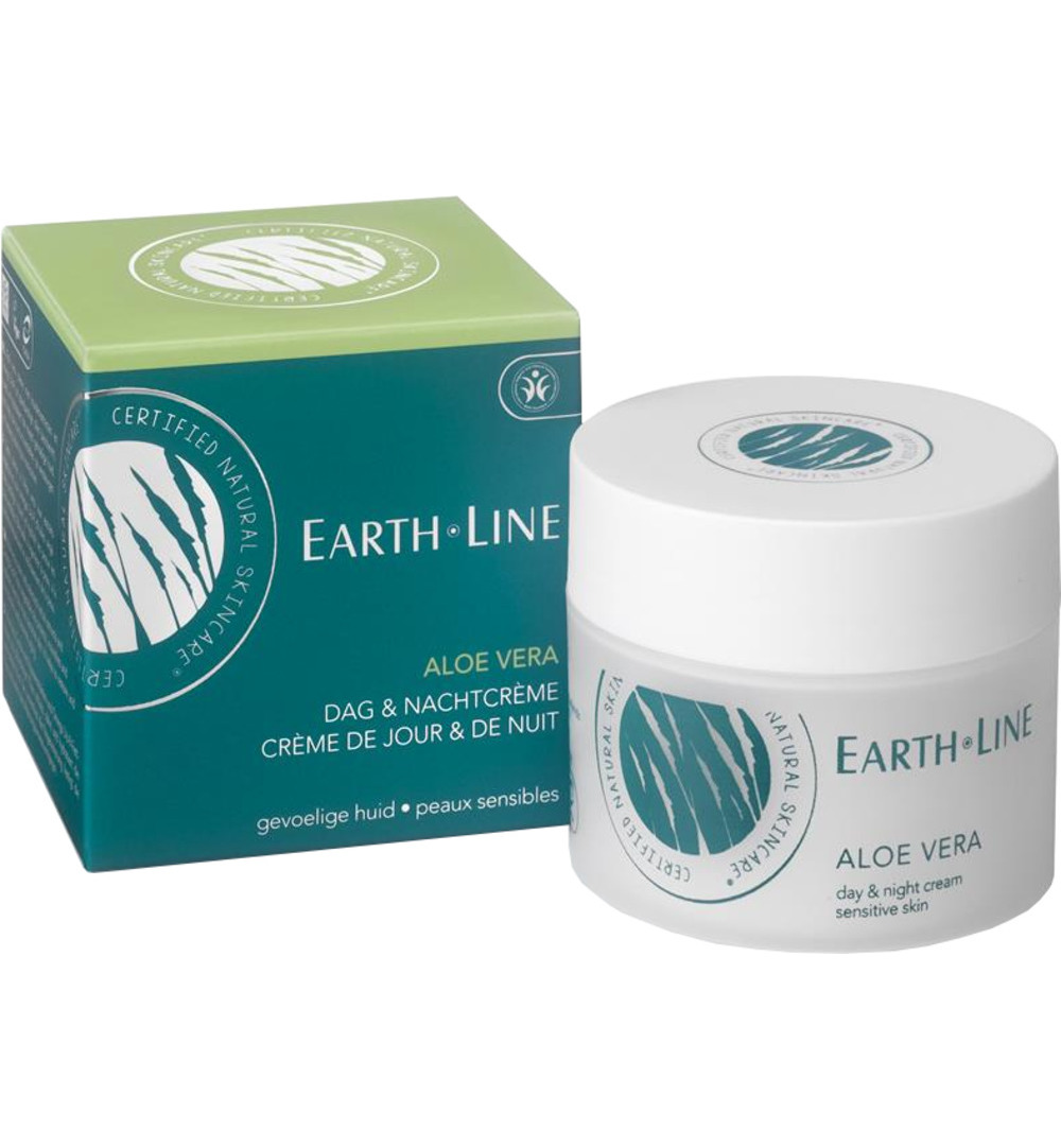 Earth-Line Aloe vera dag/nachtcreme (50 ml)