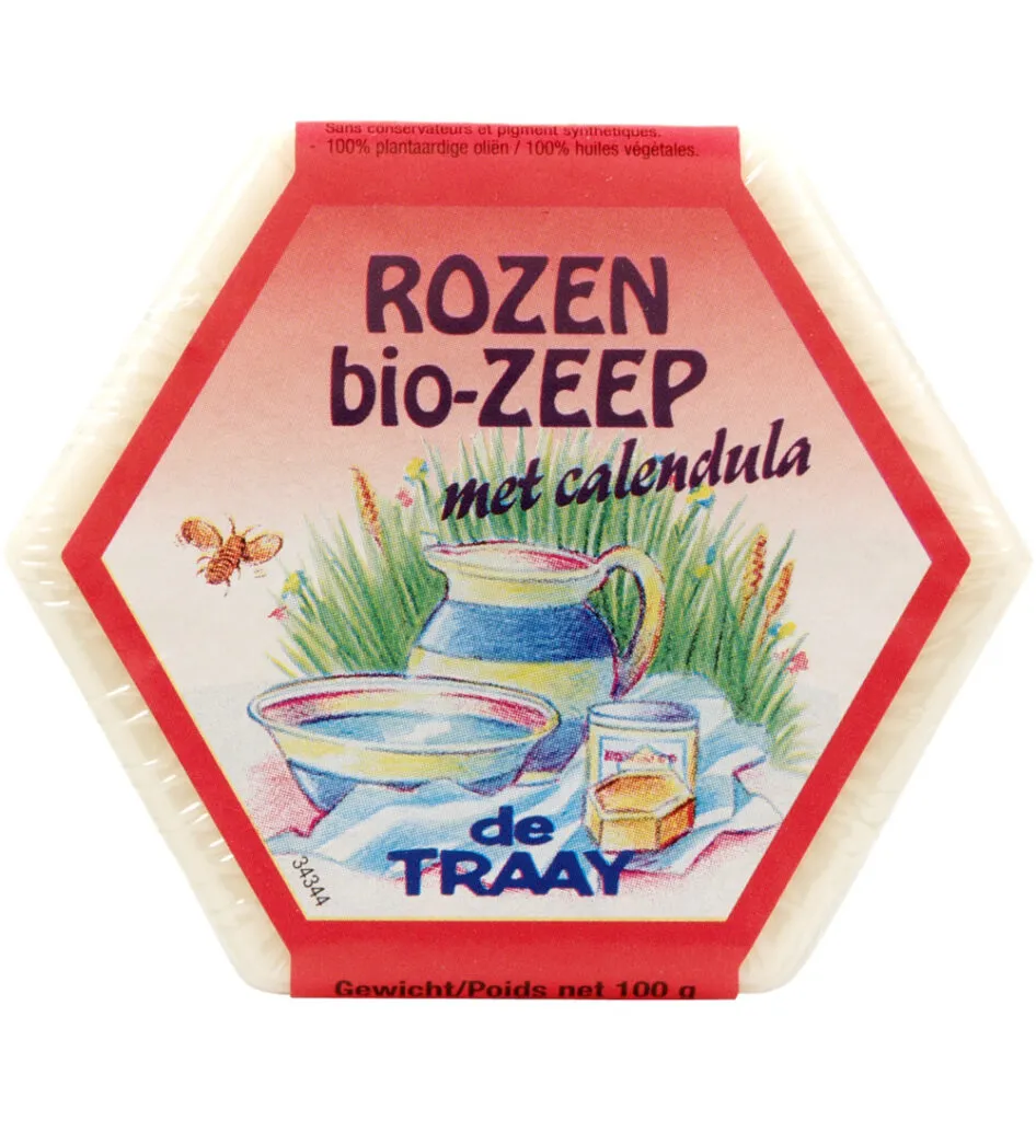 De Traay Zeep amandel olie bio (100 gr)