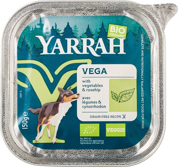 Yarrah Hondenvoer Chunks Vega Bio (150 gr)