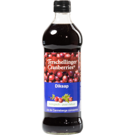 Terschellinger Cranberry diksap bio (500 ml)