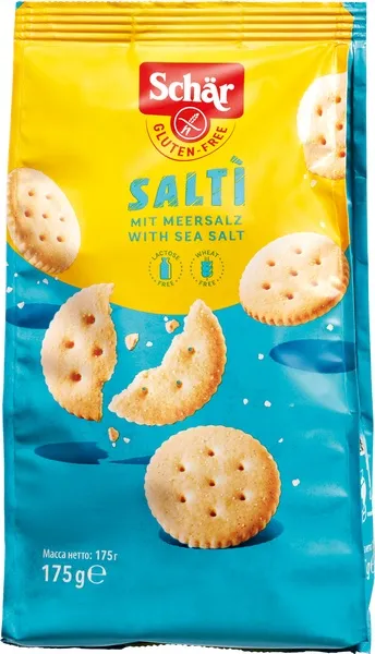 Dr. Schär Salti zoute crackers (175 gr)