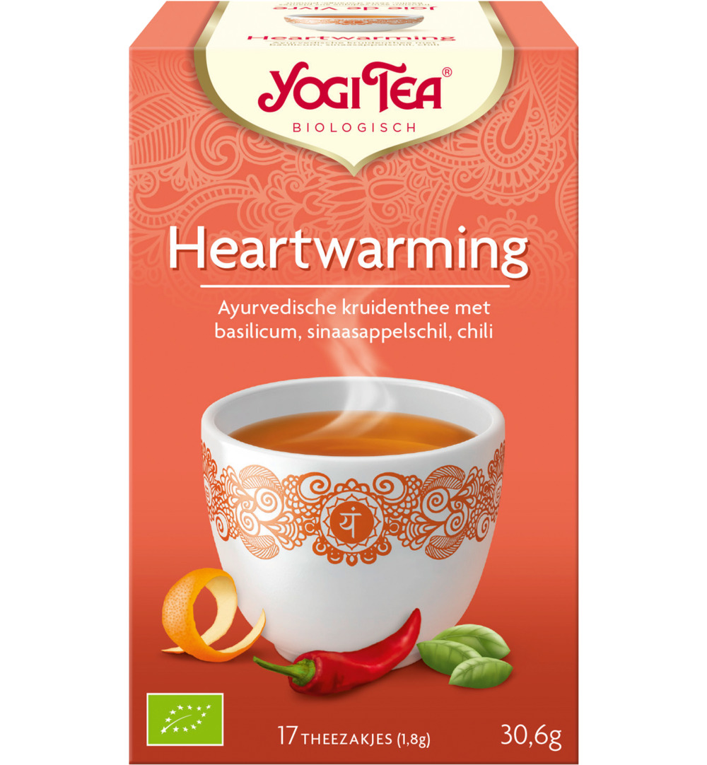 Yogi Tea Heartwarming bio (17 stuks)
