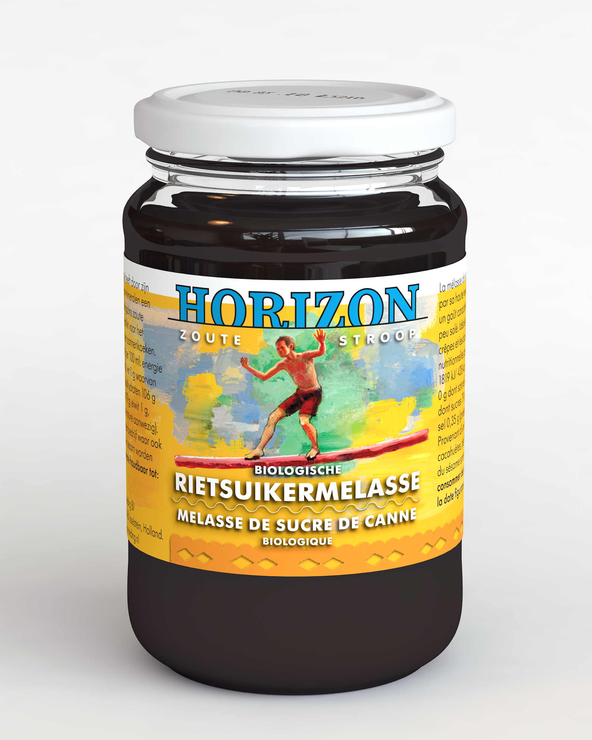Horizon Rietsuikermelasse Eko Bio (450 gr)