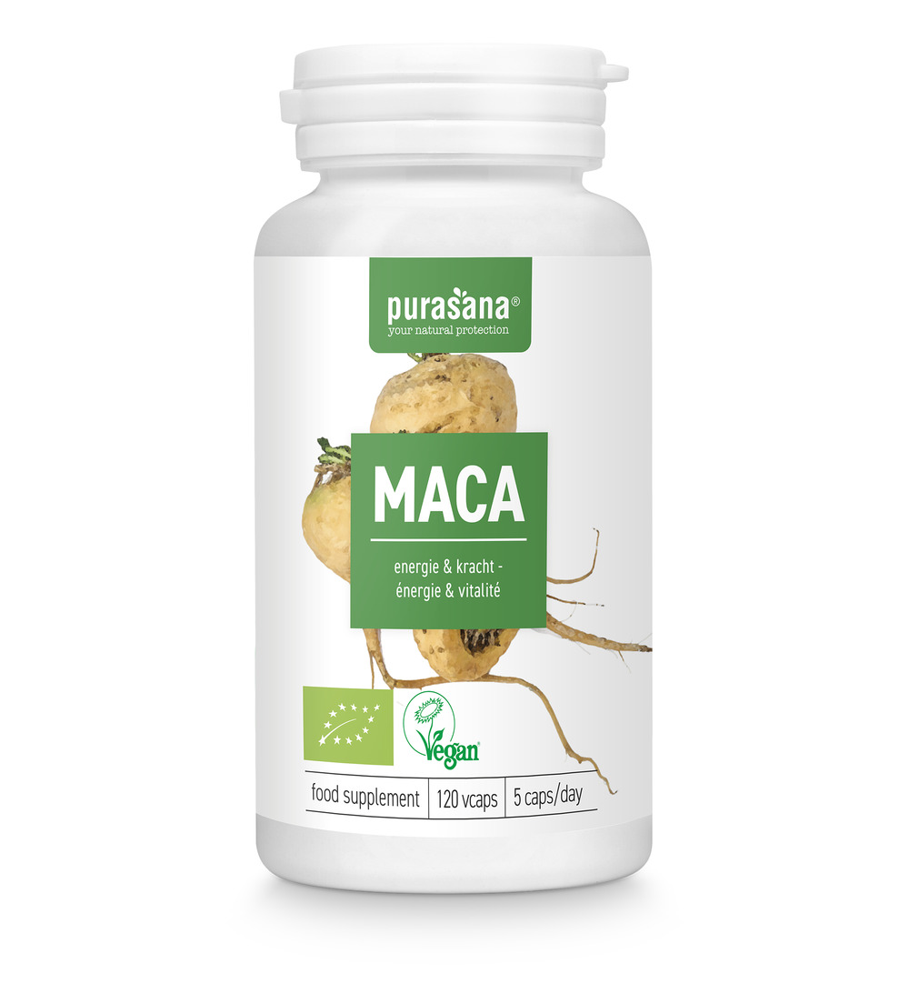 Purasana Maca Vegan Bio (120 vega capsules) - image 5