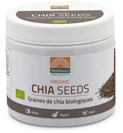 Mattisson Absolute Chia Zaad Raw Bio (250 gr)