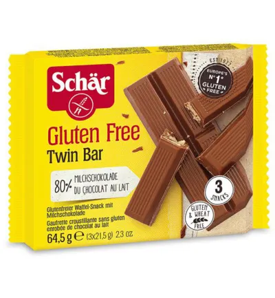 Dr. Schär Twin Bar 3-Pack (64,5 gr)
