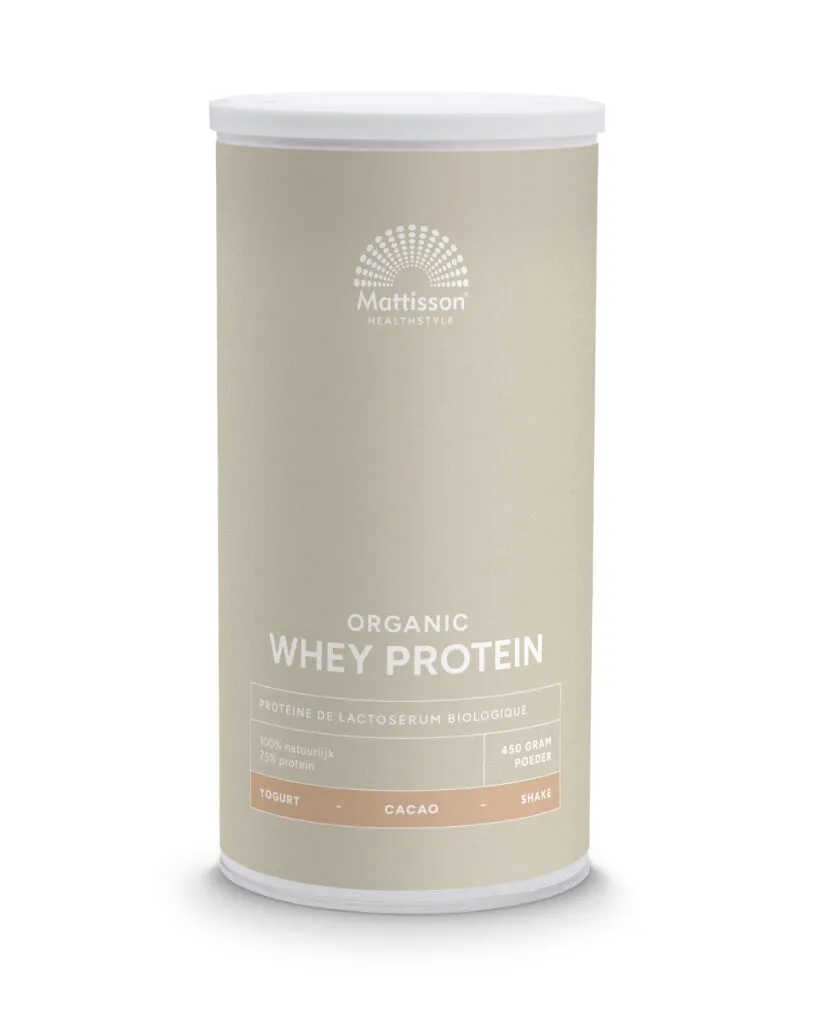 Mattisson Wei Whey Proteine Cacao 75% Bio (450 gr)