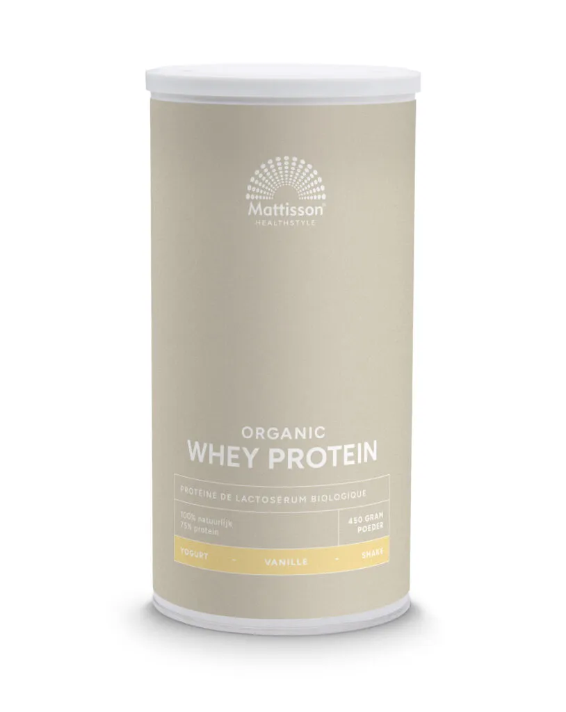 Mattisson Wei Whey Proteine Vanille 80% Bio (450 gr)