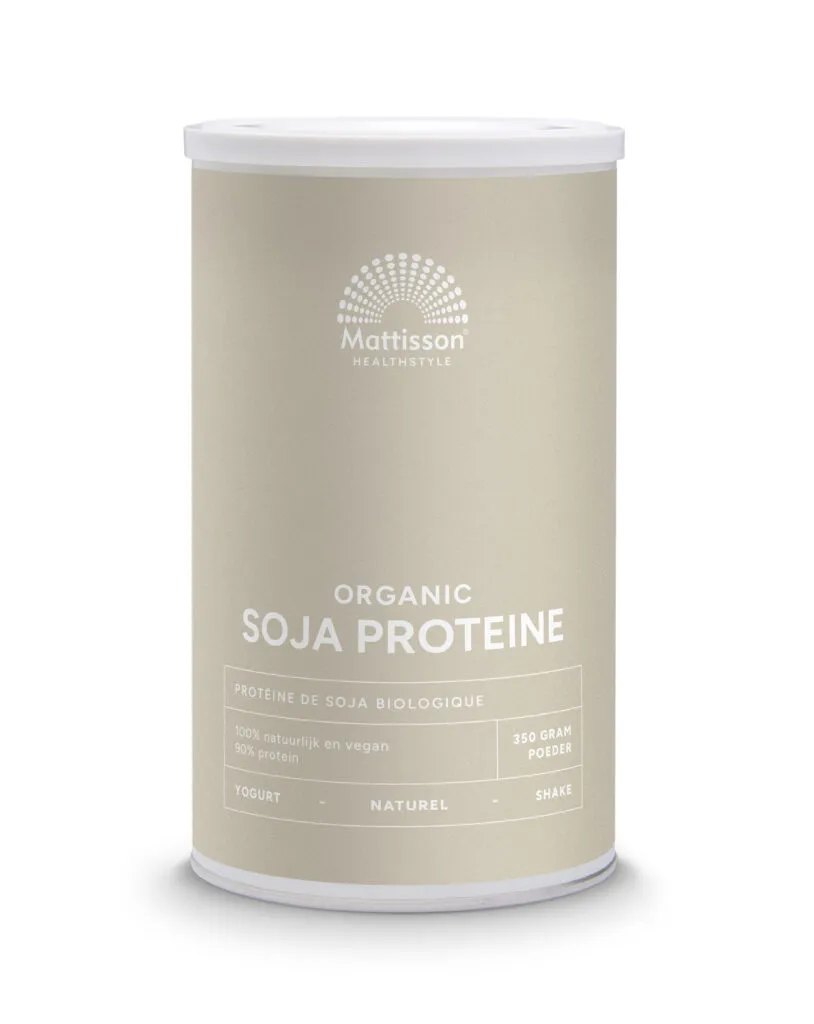 Mattisson Vegan Soja Proteine 90% Bio (350 gr)