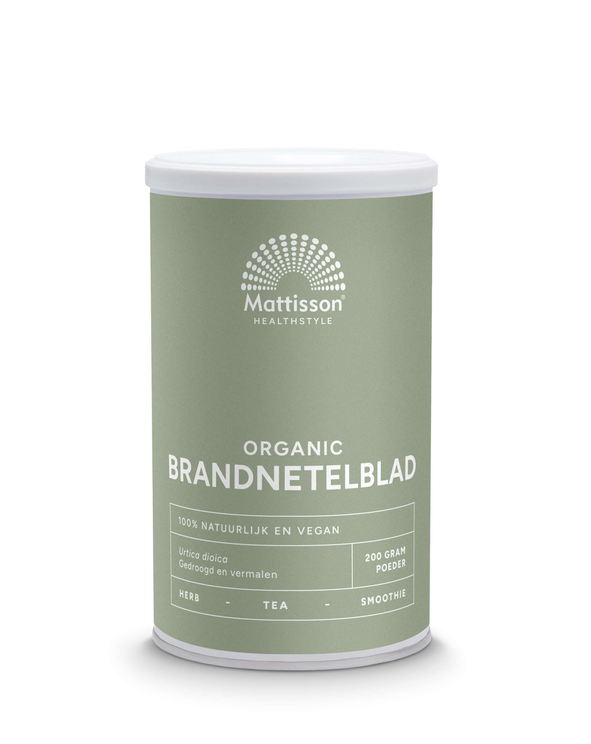 Mattisson Absolute Brandnetelblad Poeder Raw Bio (200 gr)