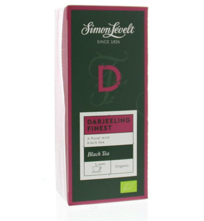 Simon Levelt Darjeeling finest bio (20 zakjes)