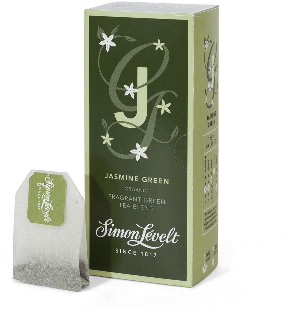 Simon Levelt Jasminegreen bio (20 zakjes)