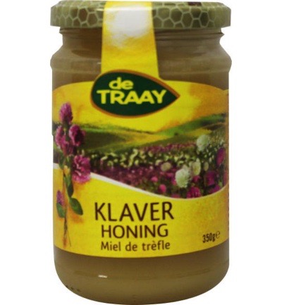 De Traay Klaverhoning creme (350 gr)
