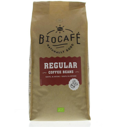 Biocafé Koffiebonen Regular Bio (1000 gr)