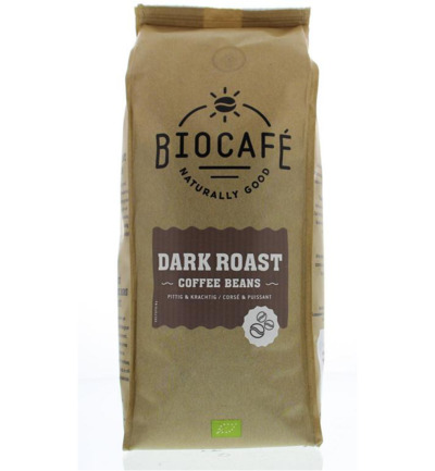 Biocafé Koffiebonen Dark Roast Bio (500 gr)