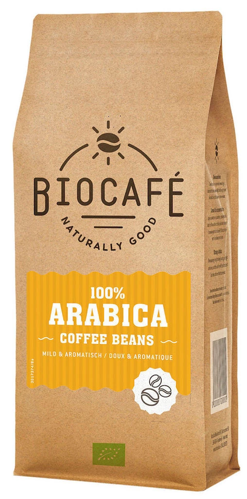 Biocafé Koffiebonen Arabica Bio (500 gr)