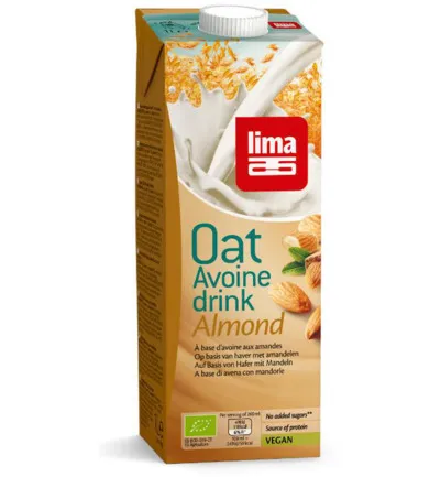 Lima Oat Drink Almond Bio (1000 ml)