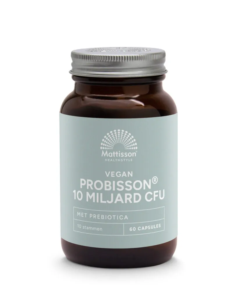 Mattisson Probiotica 1000Mg 10Miljard Cfu Met Prebiotica (60 vega capsules)