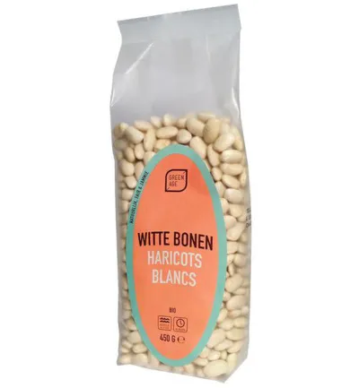 Greenage Witte Bonen Bio (450 gr)