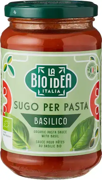 La Bio Idea Pastasaus Basilicum Bio (340 gr)