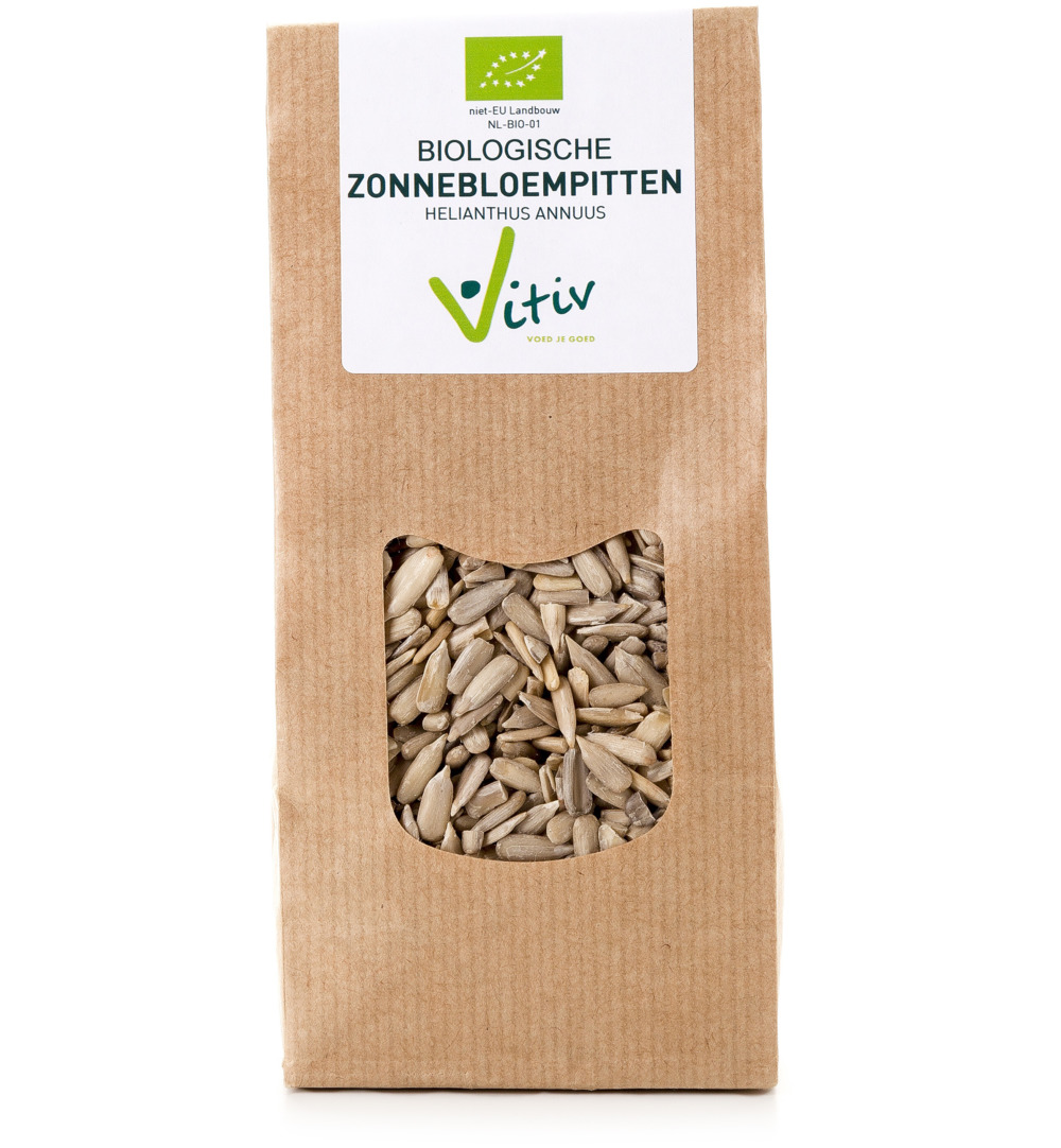 Vitiv Zonnebloempitten Bio (500 gr)