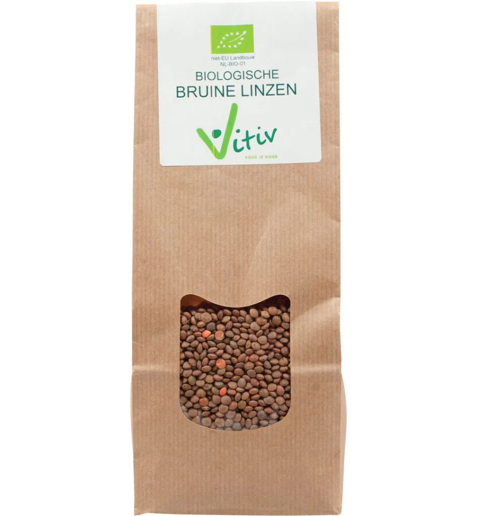 Vitiv Bruine Linzen Bio (500 gr)