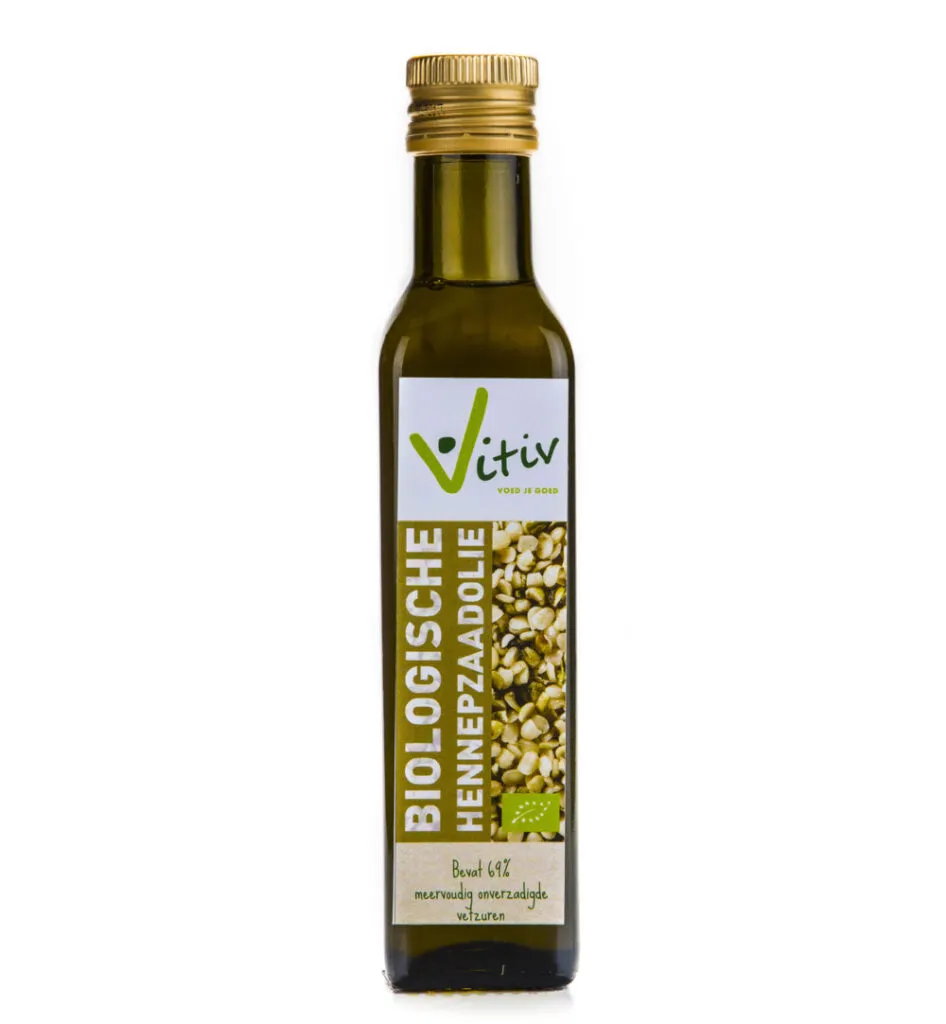 Vitiv Hennepzaadolie bio (250 ml)