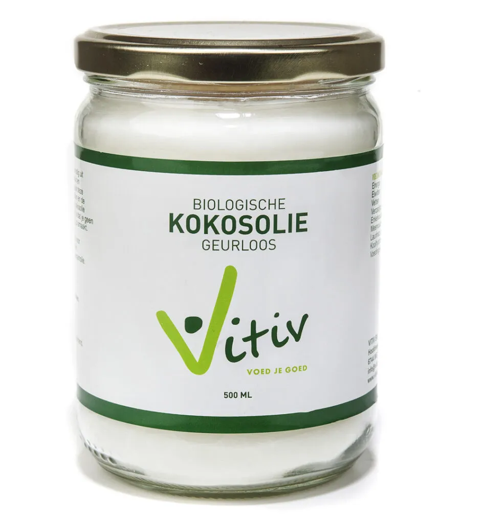 Vitiv Kokosolie Geurloos Bio (500 ml)