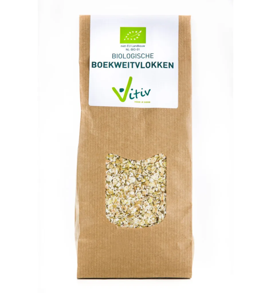 Vitiv Boekweitvlokken Bio (500 gr)