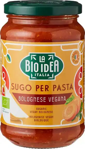 La Bio Idea Pastasaus Vegetarisch Bolognese Bio (340 gr)
