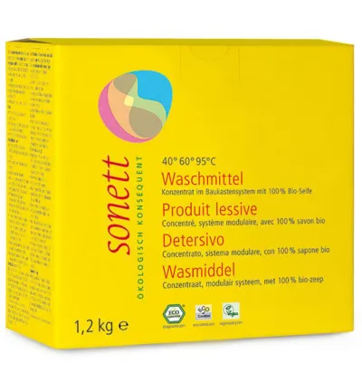 Sonett Wasmiddel compact (1200 gr)