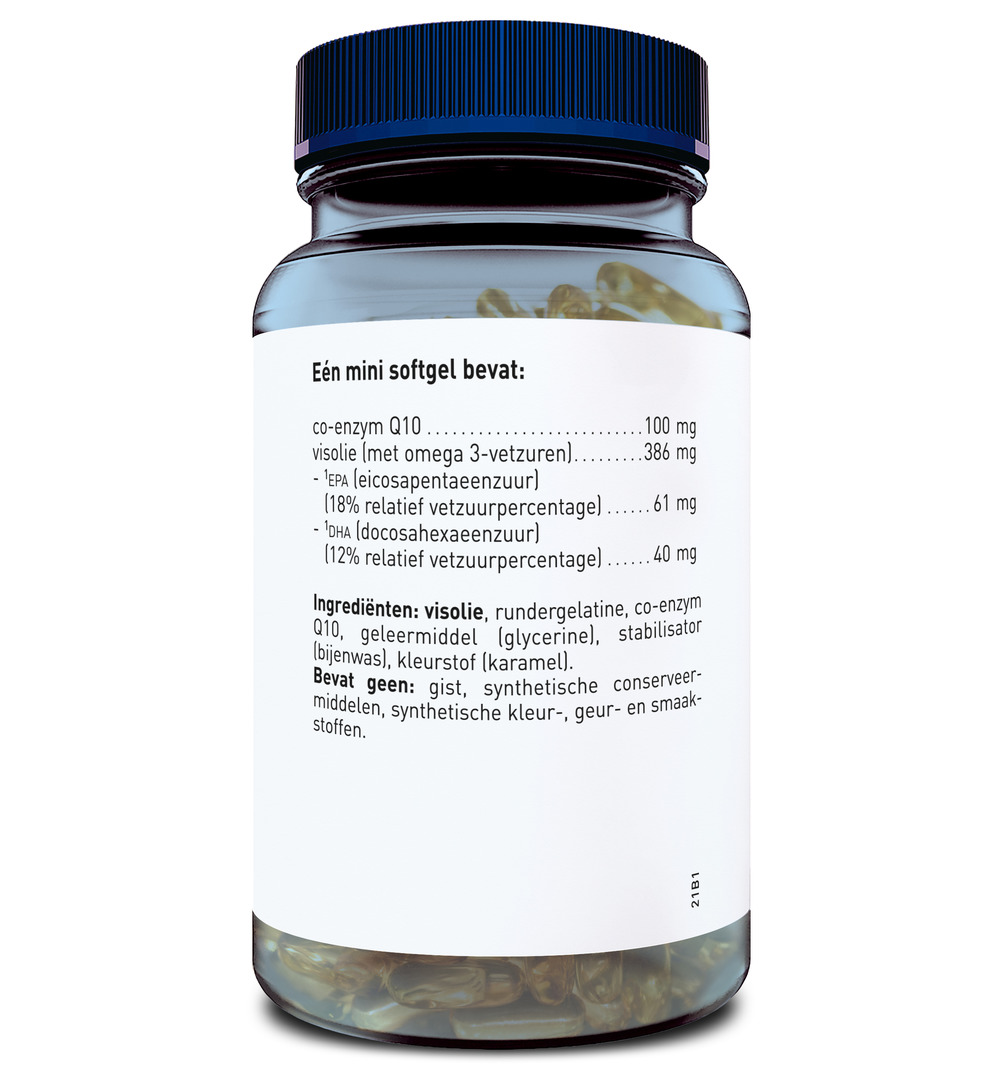 Orthica Co-enzym Q10-100 (30 softgels)