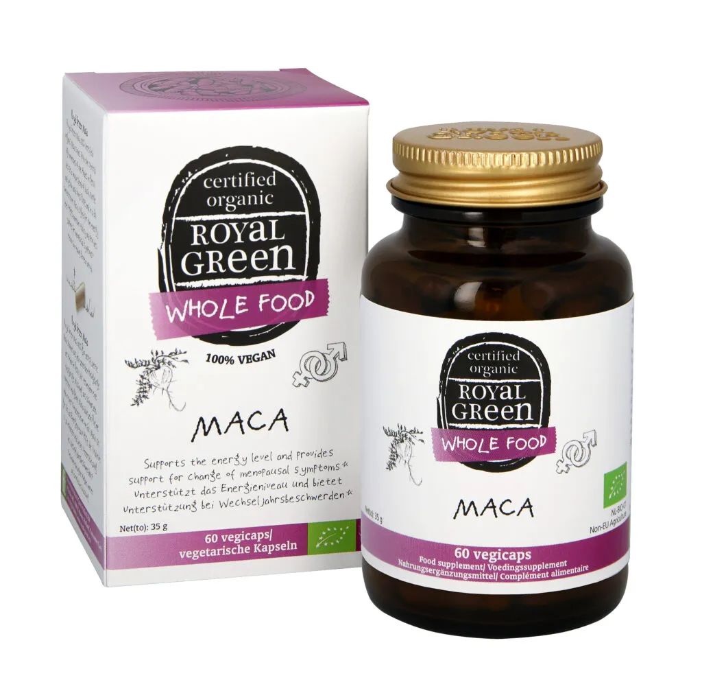 Royalgreen Maca bio (60 vega capsules)