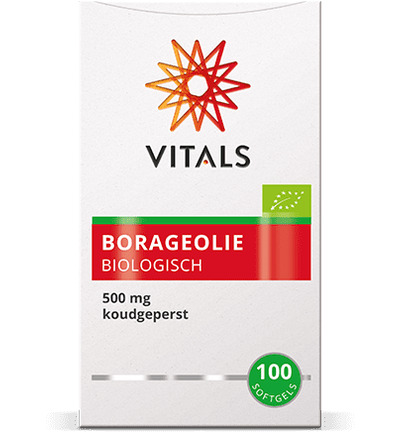 Vitals Borageolie 500 Mg Bio (100 softgels) - image 2