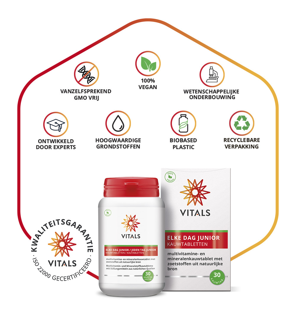 Vitals Elke dag junior (30 kauwtabletten) - image 5