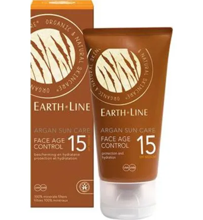 Earth-Line Argan sun face F15 (50 ml)